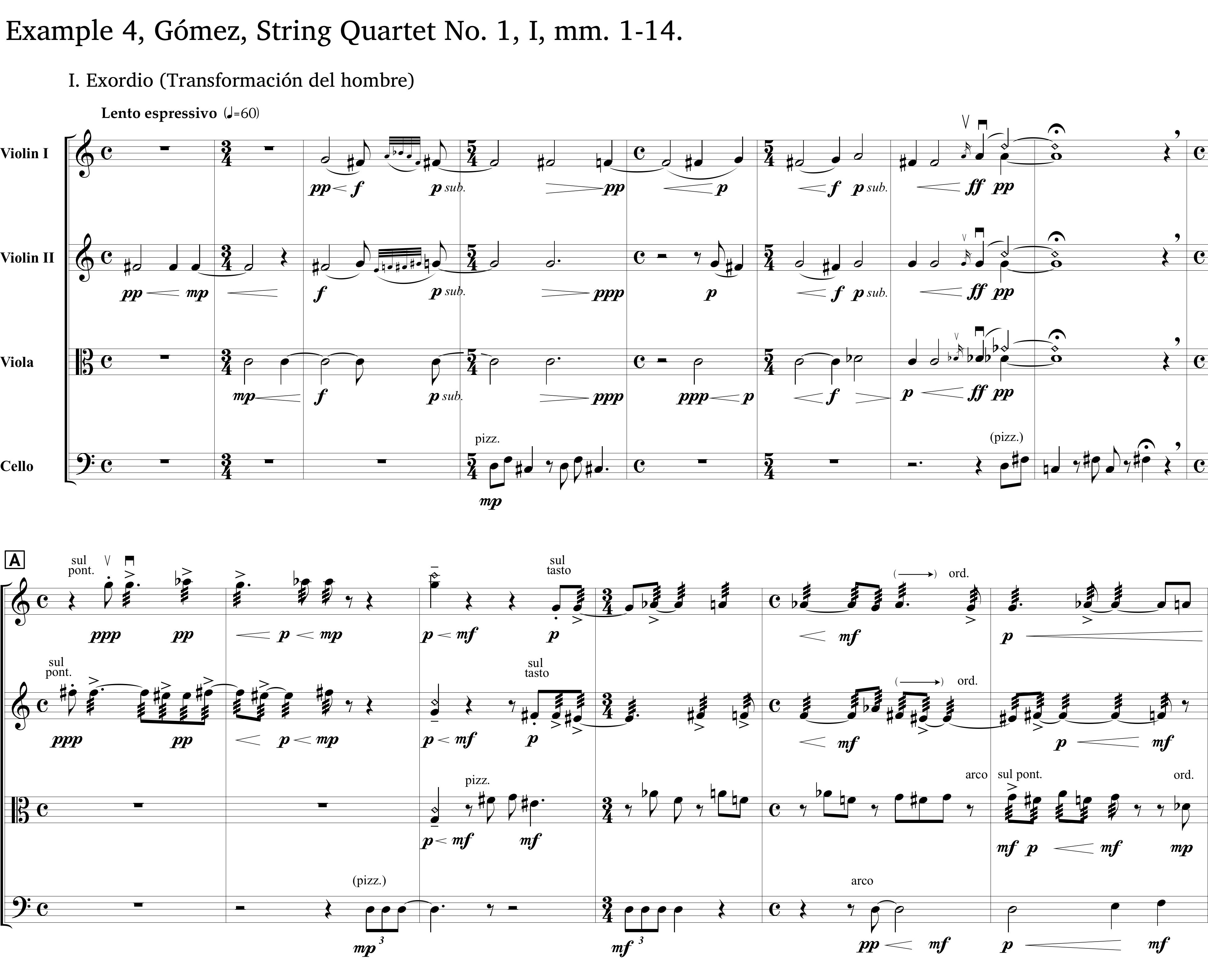 Example 4, Gómez Quartet